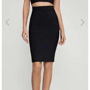 BGBG BLACK BANDAGE SKIRT - Never Worn
